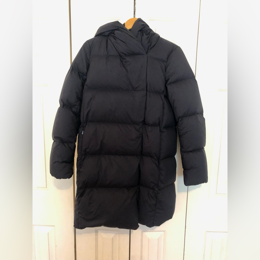 Babaton Black The Duvet Puffer Coat